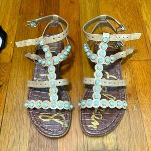 Sam Edelman pearl gladiator sandal